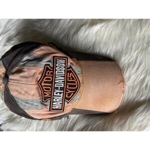 Harley-Davidson Striped Motorcycles Baseball Cap